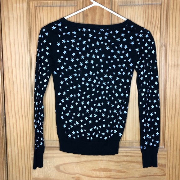 Say What? Black Star Cardigan (S) - Picture 2 of 3